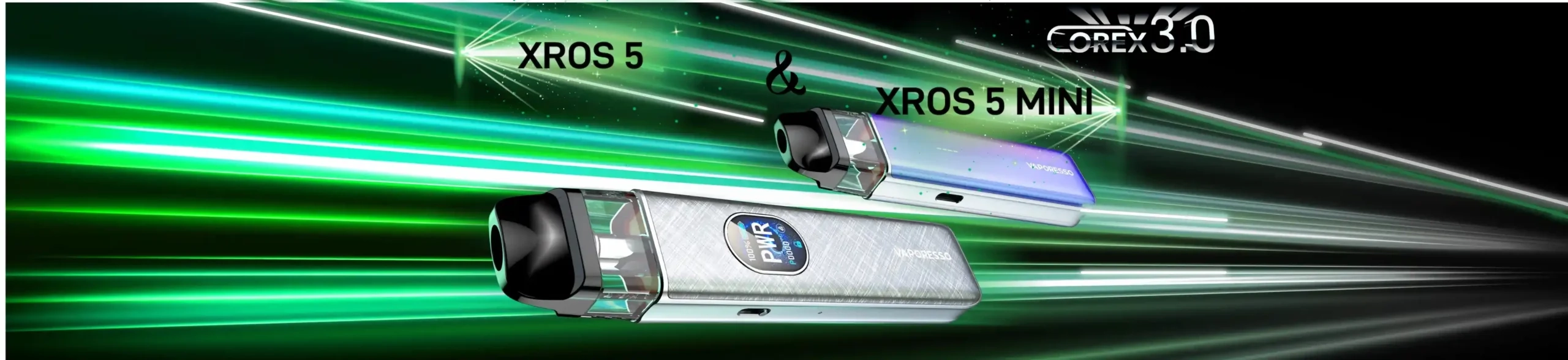 BestVape | Ηλεκτρονικό Τσιγάρο | Είδη Ατμίσματος 4 xros 5 and xros 5 mini banner with corex 3 logo
