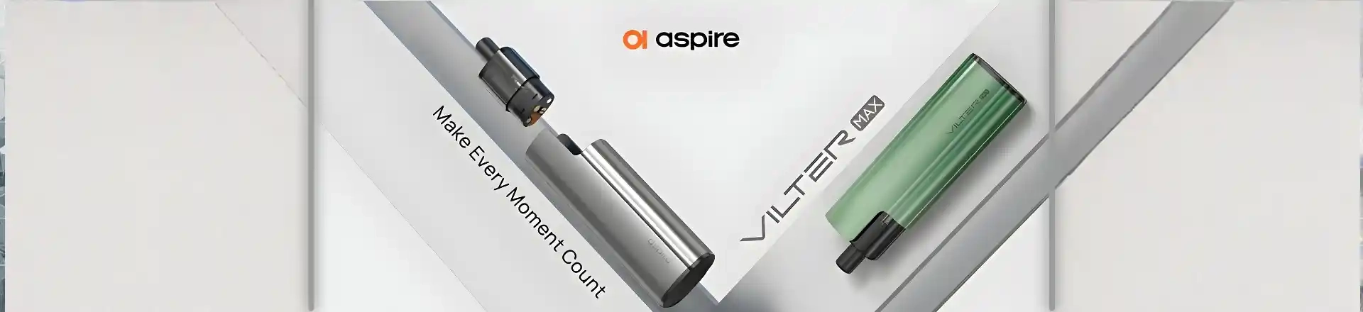 BestVape | Ηλεκτρονικό Τσιγάρο | Είδη Ατμίσματος 3 aspire vilter max 2025 banner,