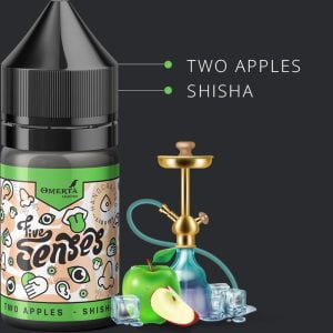 Omerta 5Senses Two Apples Shisha 10ml/30ml