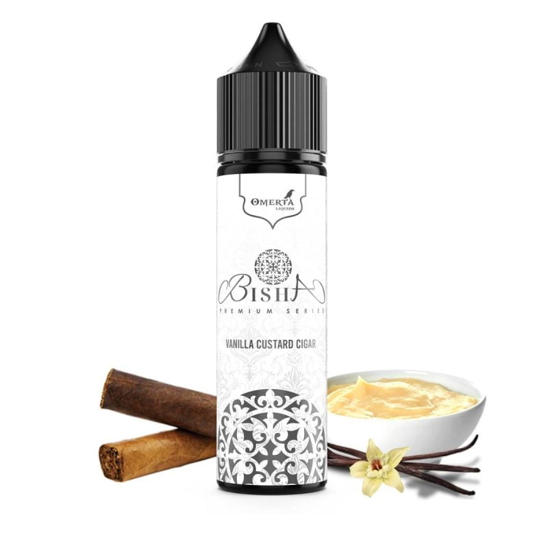 Bisha Premium Vanilla Custard Cigar 20ml/60ml