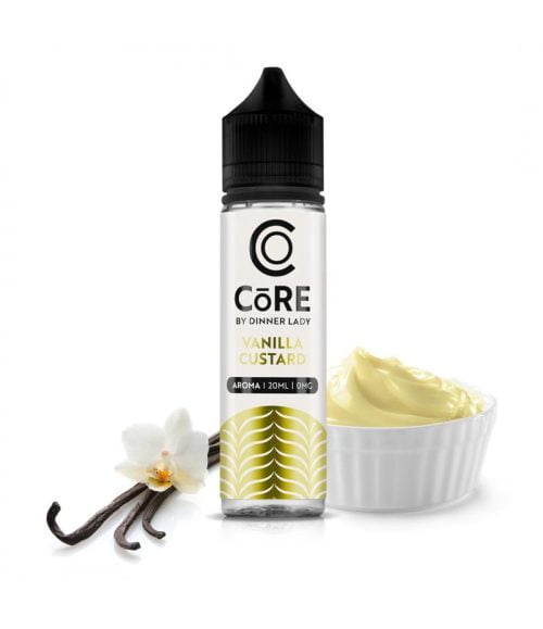 Dinner Lady Core Flavour Shot Vanilla Custard 60ml
