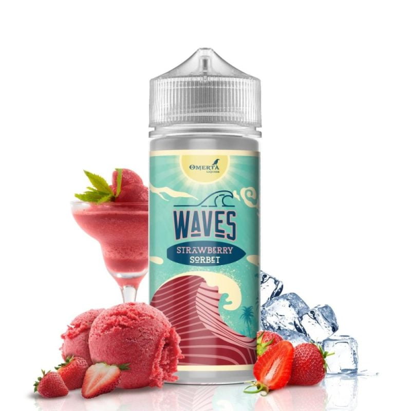 Omerta – Waves – Strawberry Sorbet 30ml/120ml