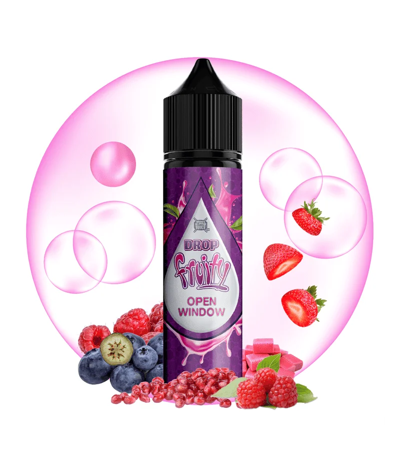 Mad Juice Drop And Fruit Flavour Shot Open Window 60ml