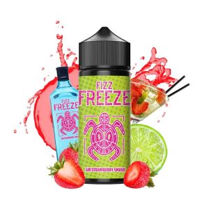 Mad Juice Fizz Freeze Flavour Shot Gin Strawberry Smash 120ml