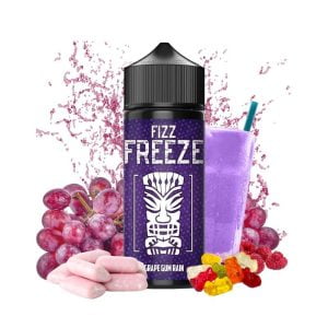 Mad Juice Fizz Freeze Flavour Shot Grape Gum Rain 120ml