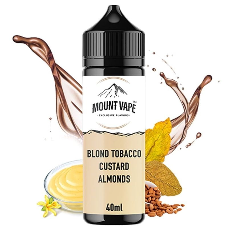Mount Vape Blond Tobacco Custard Almonds 40ml/120ml Flavorshot