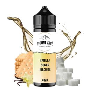 Mount Vape Vanilla Sugar Biscuits 40ml/120ml Flavorshot