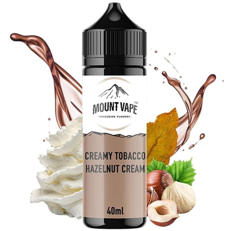 Mount Vape Creamy Tobacco Hazelnut Cream 40ml/120ml Flavorshot