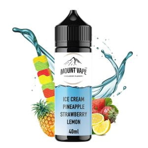 Mount Vape Ice Cream Pineapple Strawberry Lemon 40ml/120ml Flavorshot