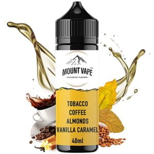 Mount Vape Tobacco Coffee Almonds Vanilla Caramel 40ml/120ml Flavorshot