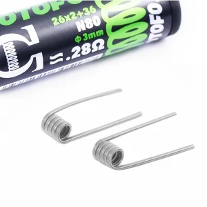 Wotofo Dual Core Fused Clapton Coils 26G*2_36G /0.28 /(10τεμ)