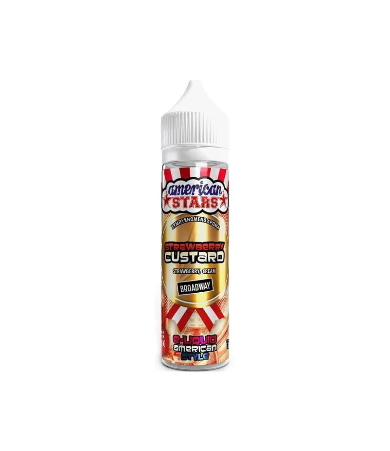 American Stars Strawberry Custard Flavour Shot 15/60ml