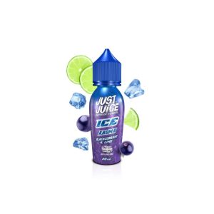 Just Juice Ice Blackcurrant & Lime Flavour Shot 60ml