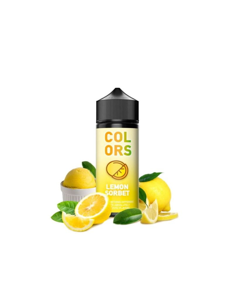 Mad Juice Colors Lemon Sorbet Flavour Shot 120ml