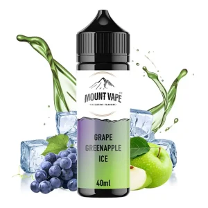Mount Vape Grape Green Apple Ice 40ml/120ml Flavorshot