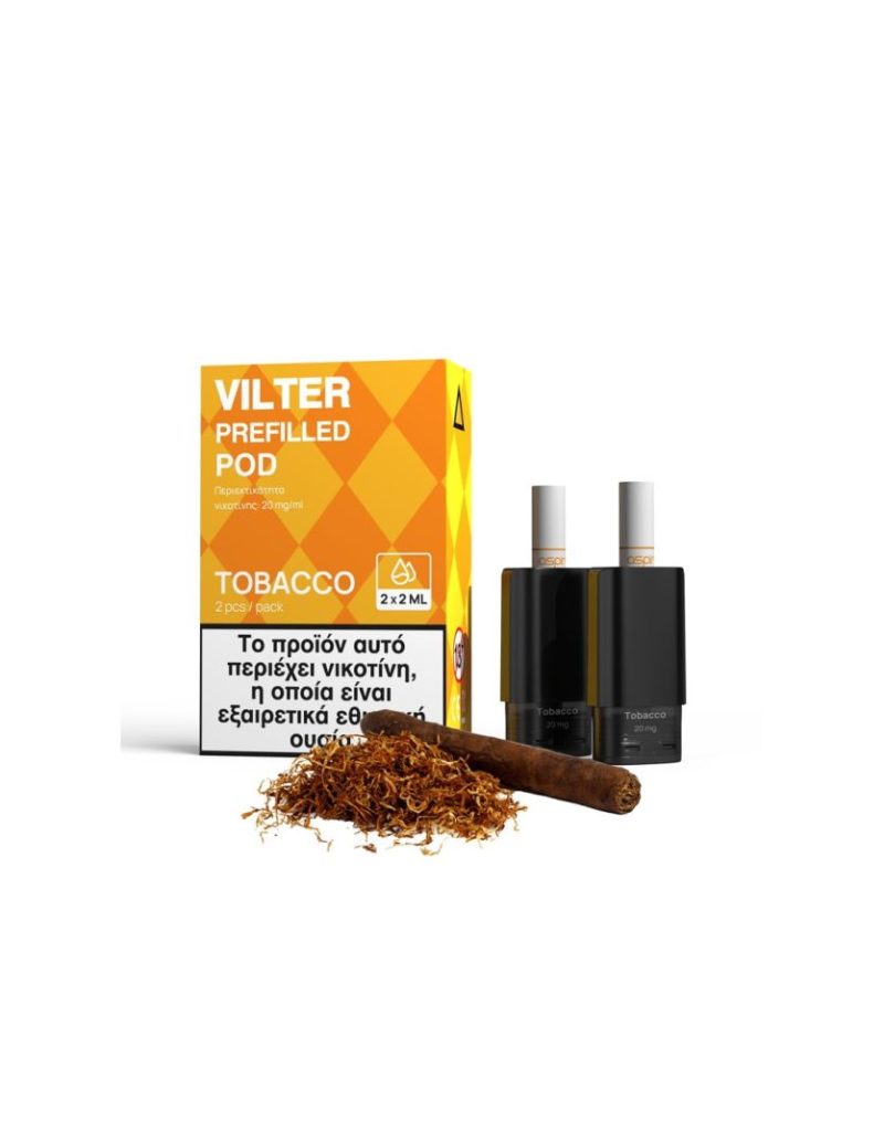 Aspire Vilter Prefilled Pod Tobacco 20mg 2x2ml