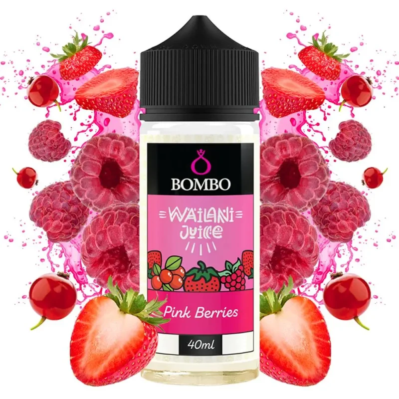 Bombo Wailani Juice Pink Berries 40ml/120ml
