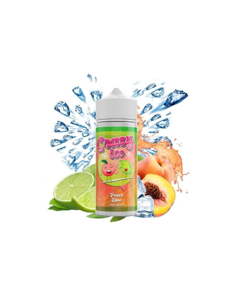 Steam City Crazy Ice Peach Lime Flavour Shot 30ml/120ml