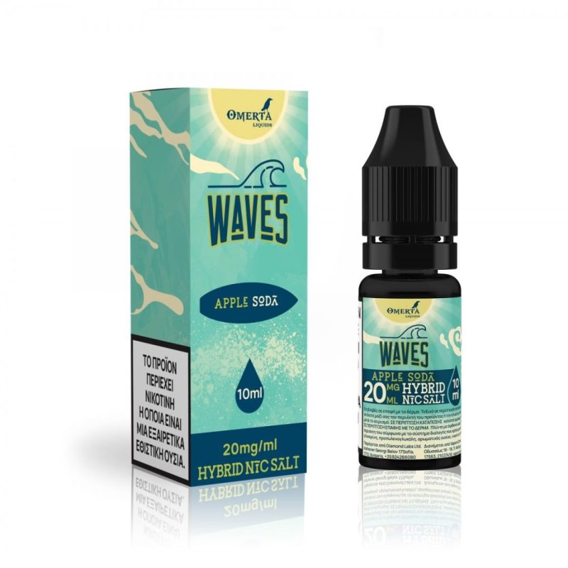 Waves Apple Soda Salt E-Liquid 10ml