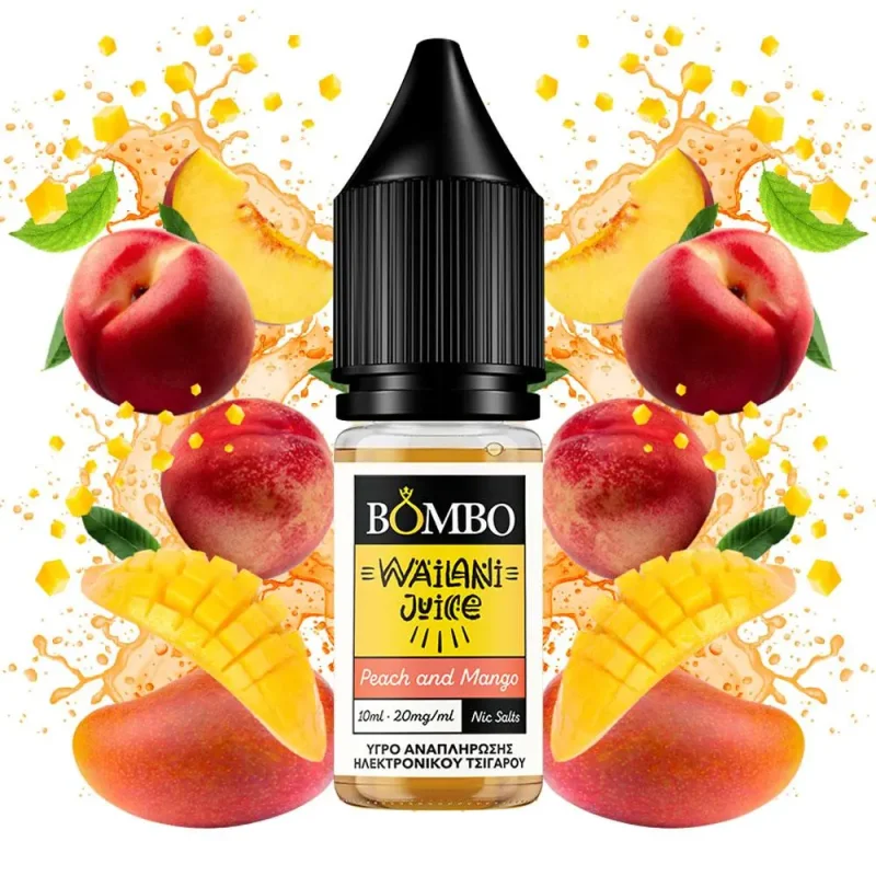 Bombo Wailani Juice Peach and Mango 10ml