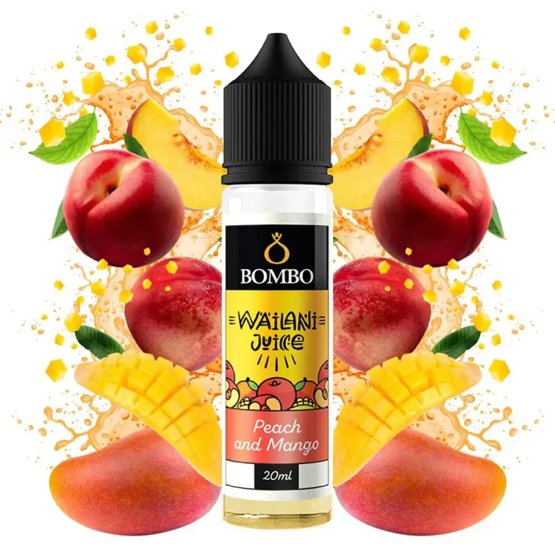 Bombo Wailani Juice Peach and Mango 20ml / 60ml