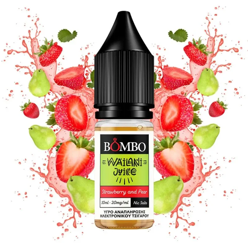 Bombo Wailani Juice Strawberry Pear 10ml