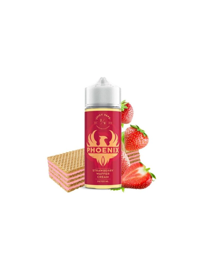 Phoenix Strawberry Waffer Cream Flavour Shot 24/120ml