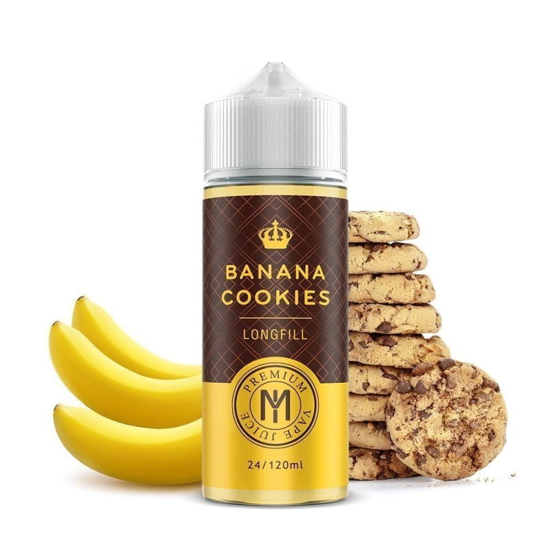 M.I. Juice Banana Cookies 24/120ml