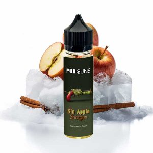 (product) Omnia Pod Gun Sin Apple Shot Gun 20 / 60ml