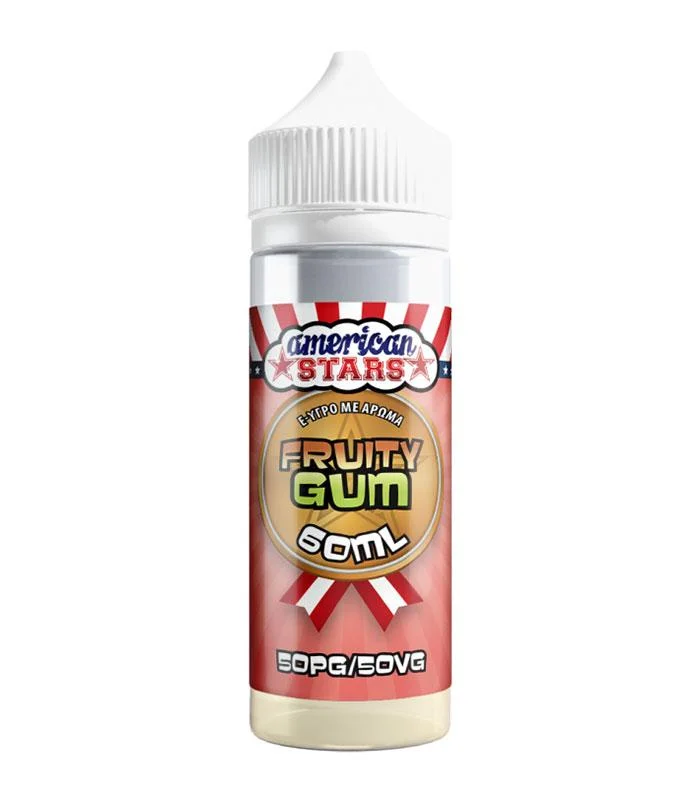 American Stars Fruity Gum  60/120ml
