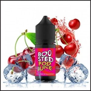 (product) Blackout Boosted Pod Juice Cherry Ice Flavorshot 30ml