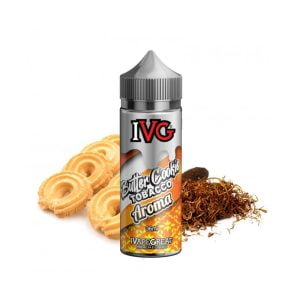 IVG Flavour Shot Butter Cookie Tobacco 36/120ml