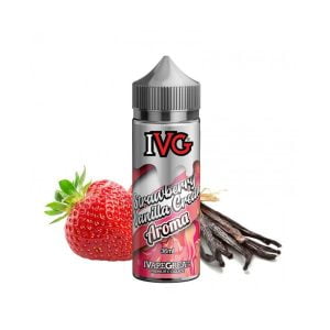 IVG Flavour Shot Strawberry vanilla Cream 36/120ml