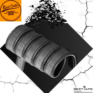 (product) Riot Coils Handmade Staggerton 0.10-0.12ohm
