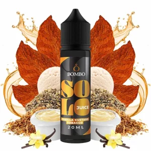 Bombo Solo Juice Vanilla Custard Tobacco 20ml / 60ml Flavorshot