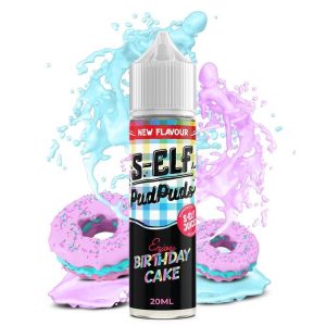 S-Elf Juice Pud Puds Birthday Cake Flavour Shot 20 / 60ml