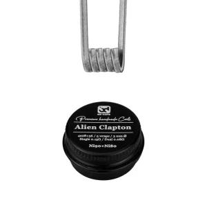 BD Vape Alien Clapton Ni80+Ni90 0.15Ω Handmade (2pcs)