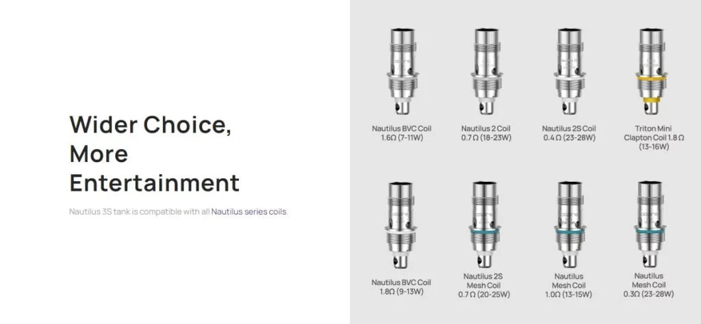 Aspire Nautilus 3S 4ml (24mm) 5 32977 Aspire Nautilus 3S 4ml (24mm)