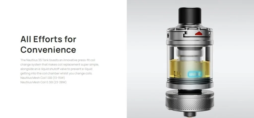 Aspire Nautilus 3S 4ml (24mm) 7 32977 Aspire Nautilus 3S 4ml (24mm)