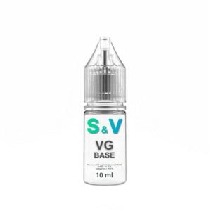 S&V Base VG 10ml - Βάση Φυτικής Γλυκερίνης 10 ml