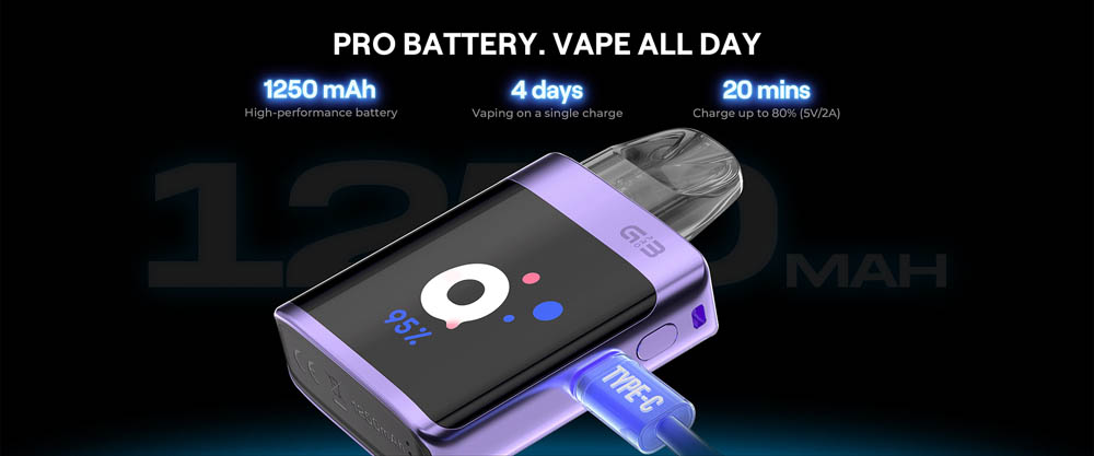 39611 Uwell Caliburn G3 Pro Koko 3ml Pod Kit