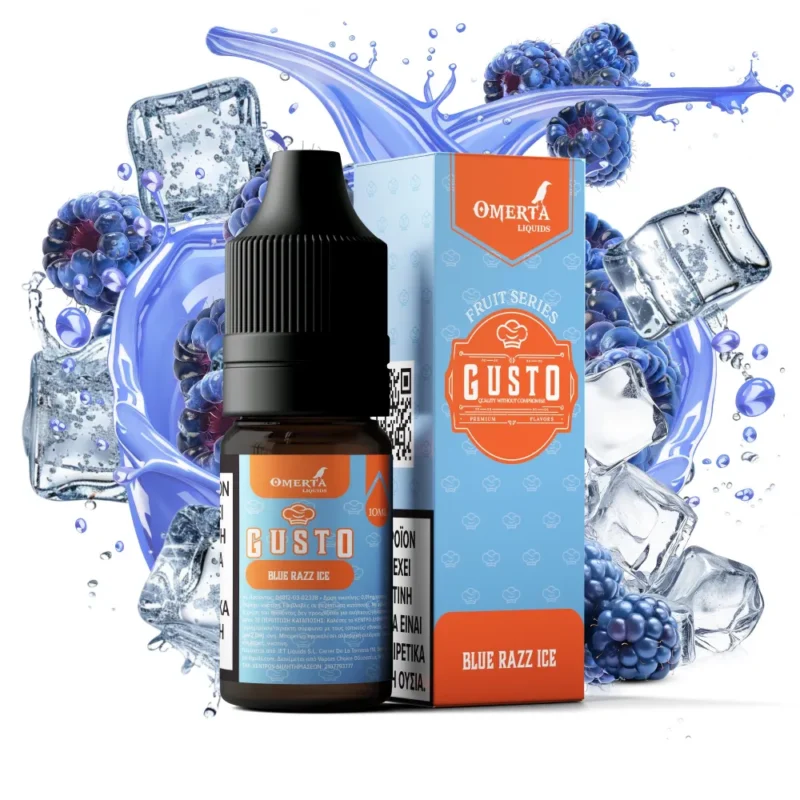 Gusto Blue Razz Ice 10ml
