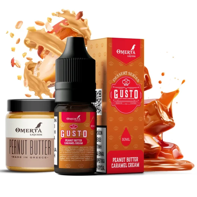 Gusto Peanut Butter Caramel Cream 10ml