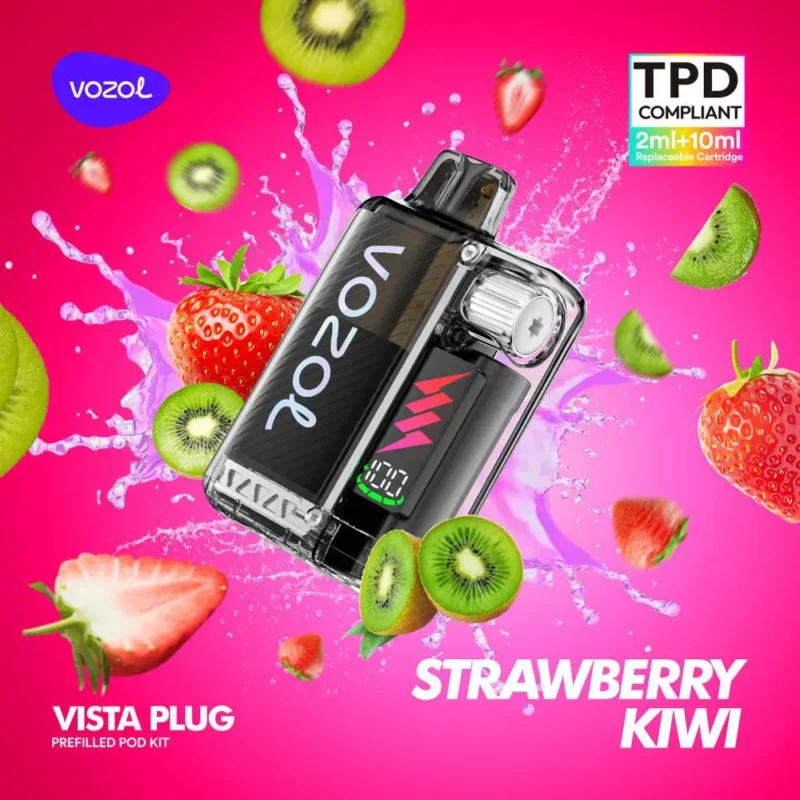 Vozol Vista Plug 20mg 2ml + 10ml Strawberry Kiwi (10.000 puffs)