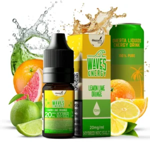 Waves Energy Lemon Lime Orange E-Liquid 10ml