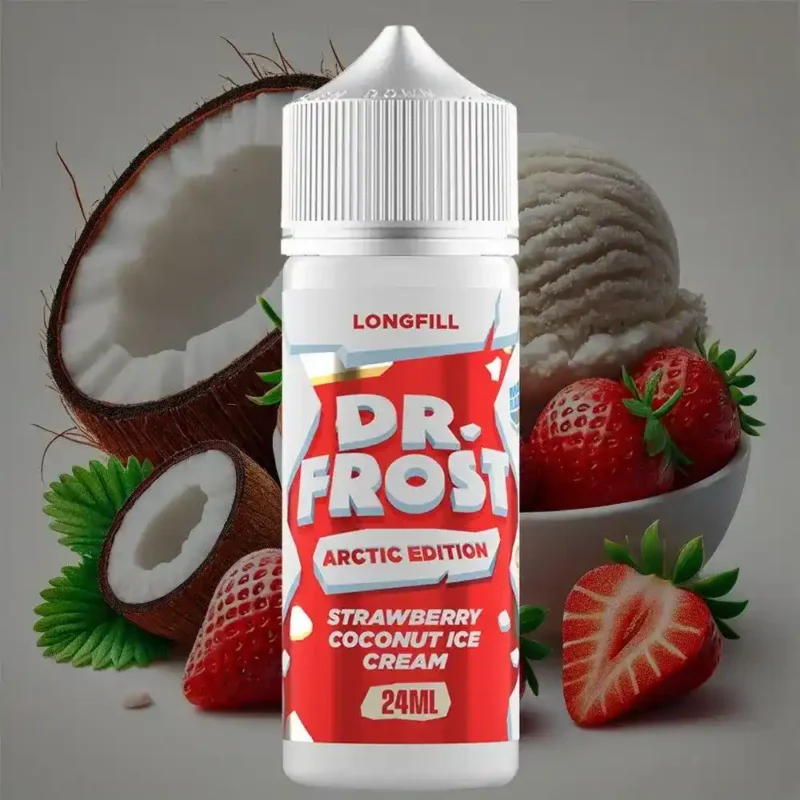 Dr Frost Arctic Edition Strawberry Coconut Ice Cream 24/120ml