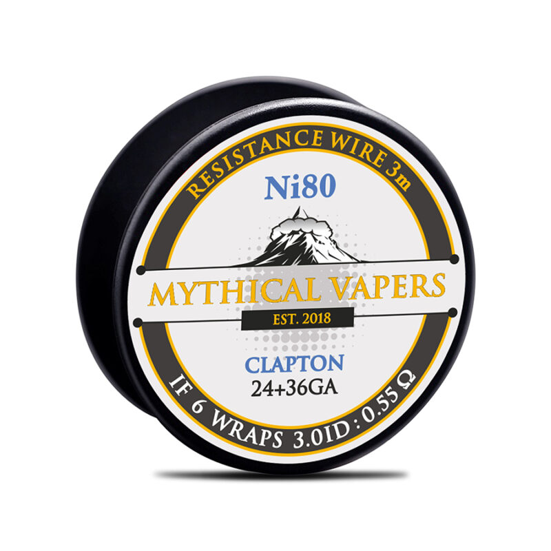 Mythical Vapers Σύρμα Clapton Ni80 24+36GA 3m