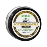 Mythical Vapers MTL Clapton SS316 ~ 1.0 ohm