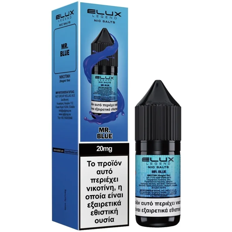 Elux Salt Mr. Blue 20mg 10ml