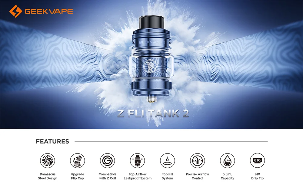 42711 GeekVape Z Fli 2 Tank 5.5ml